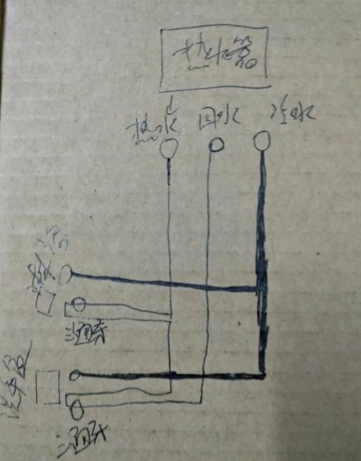 兩個衛(wèi)生間回水圖示意，看高級水工師傅是如何布局的！