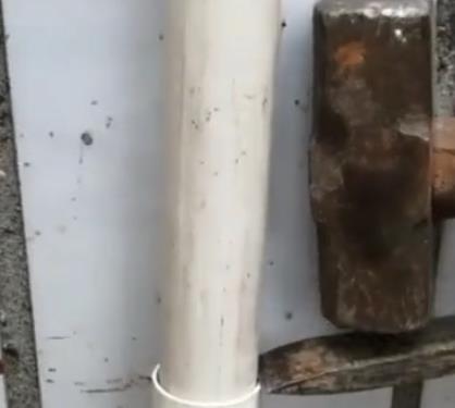 pvc管中間斷了拼接視頻分享，這個思路還是比較實(shí)用的！